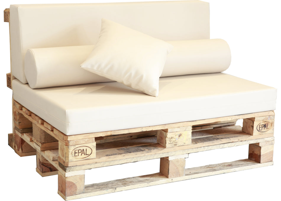 Sofá palet polipiel Prestige económico – Confort interior con estilo elegante